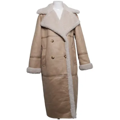 Shearlingjacka (Beige) från Amisu Polyester