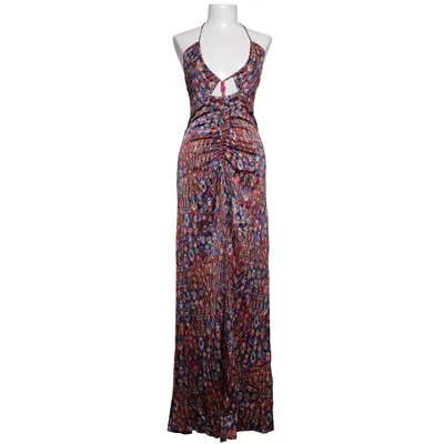 Halterneck dress (Blue, Multicolored) from Scalpers Elastane, Viscose
