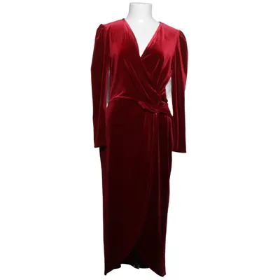 Omlottklänning (Röd) från Miss Selfridge Elastan, Polyester