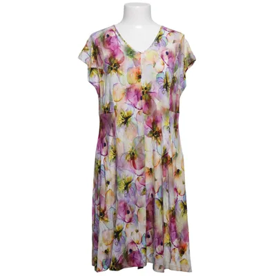 Robe (Blanc, Multicolore) de Bohéme Élasthane, Viscose
