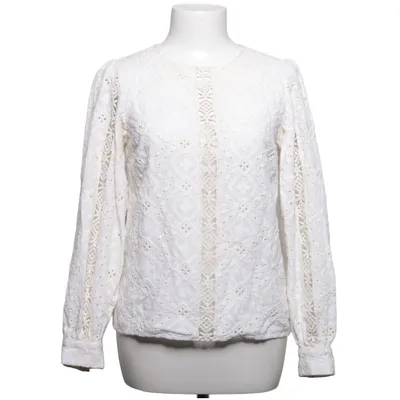 Blouse (Blanc) de Sézane Coton, Polyester