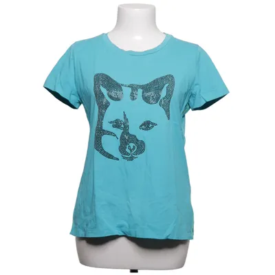 T-shirt (Turquoise) van Marc Cain Sports Katoen