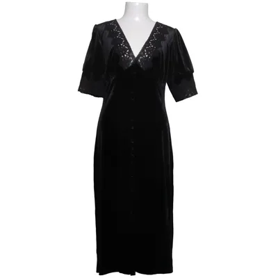 Långklänning (Svart) från Indiska Elastan, Återvunnen polyester