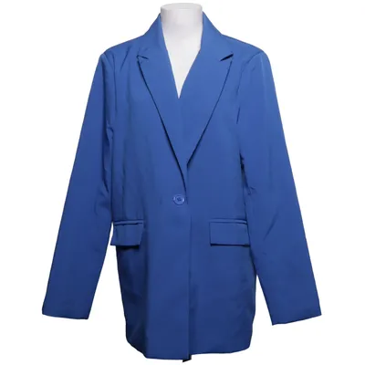 Blazer (Blue) from Missguided Tall Elastane, Polyester