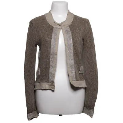 Veste (Marron, Beige) de Kosmika Coton, Fibre métallique, Polyamide