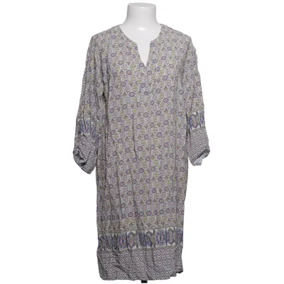 Jurk (Blauw, Beige, Meerkleurig) van August Viscose