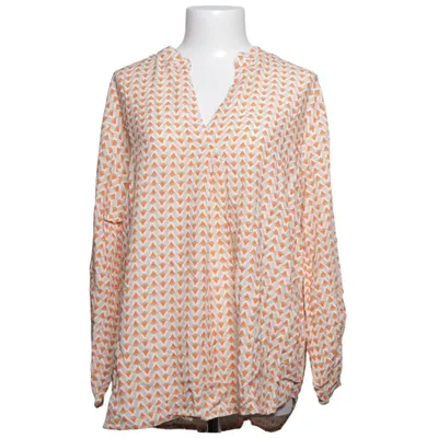 Blus (Orange, Beige, Vit) från Pink Cherry Viskos