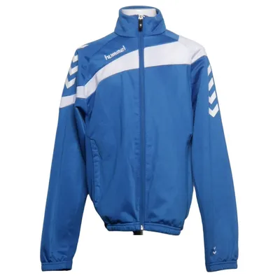 Träningsjacka (Blå, Vit) från Hummel Polyester