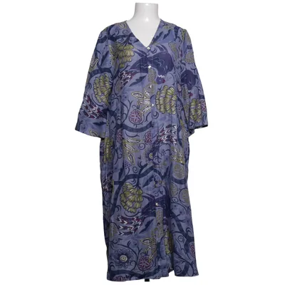 Dress (Blue, Multicolored) from Gudrun Sjödén Linen, Modal