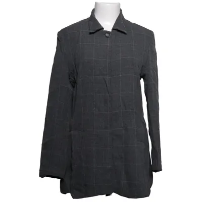 Kavaj (Grå) från Hera Polyester, Viskos, Ull