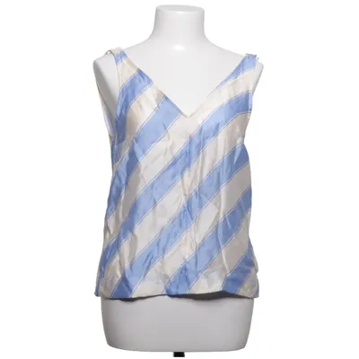 Tanktop  (Blå, Hvid) fra H&M Studio Lyocell, Polyamid