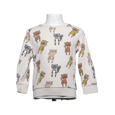 Sweatshirt (Beige, Flerfarvet) fra D.M.D by Denim Day Bomuld
