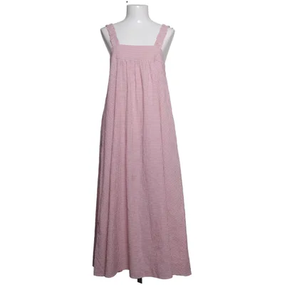 Kjole (Pink, Hvid) fra Renée Bomuld, Elastan, Polyester