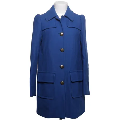 Manteau (Bleu) de Rebecca Taylor Polyamide, Polyester, Laine