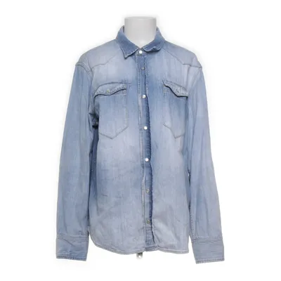 Denim shirt (Blue) from Eleventy Cotton