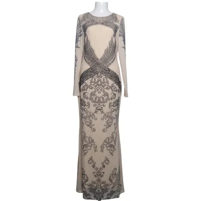 Aftonklänning (Beige, Flerfärgad) från Bodyflirt Boutique Polyester