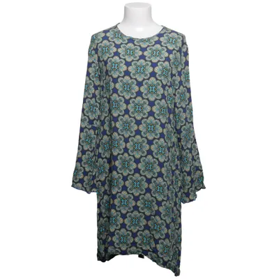 Dress (Blue, Multicolored) from K & US Viscose