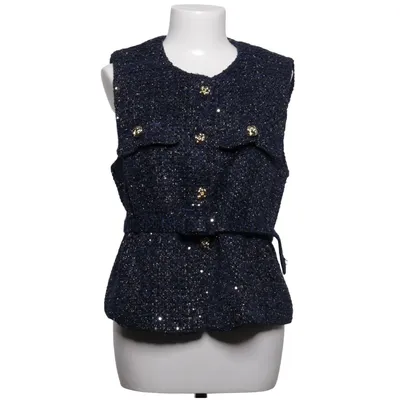 Gilet (Blauw) van Zara Acetaat
