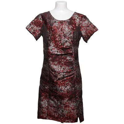 Dress (Red, Multicolored) from Le Kress Polyester