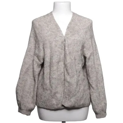 Strickjacke (Beige) von Lindex Elasthan, Mohair, Polyamid, Wolle