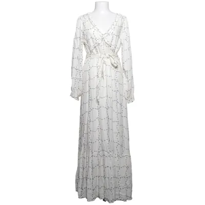 Långklänning (Vit, Svart) från Atelier Reve Bomull, Viskos