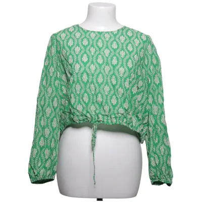 Blouse (Groen, Wit, Meerkleurig) van Zara