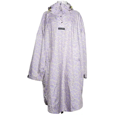 Regenjack (Lila, Beige) van Vivi Mari Gerecycled polyester
