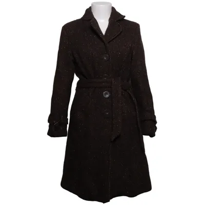 Coat (Brown) from Flash Outerwear Acrylic, Polyamide, Wool