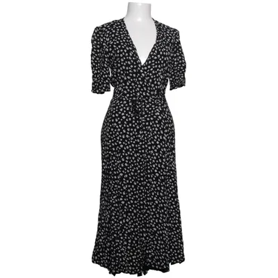 Robe portefeuille (Noir, Blanc) de Reformation Viscose
