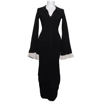 Robe longue (Noir, Beige) de Meshki Polyamide, Polyester, Viscose