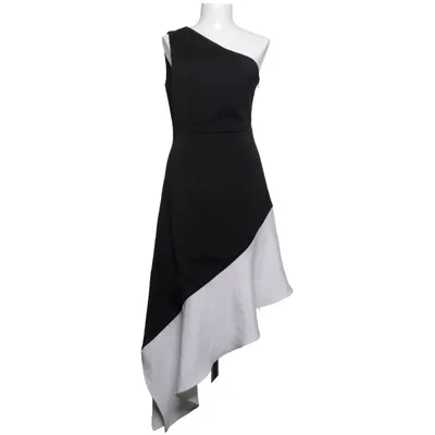 Maxi dress (Black, White) from Lavish Alice Elastane, Polyester