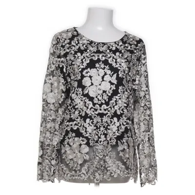 Blus (Svart, Vit) från Modes Stockholm Bomull, Nylon