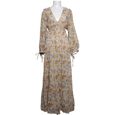Robe longue (Jaune, Multicolore) de Antik Batik Coton