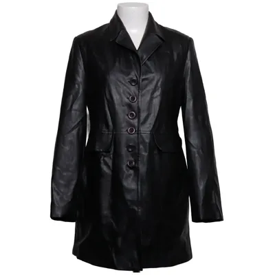 Manteau (Noir) de Kiss Polyester, Polyuréthane