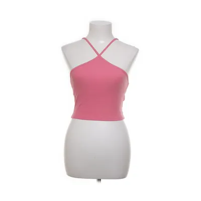 Tank Top (Pink) from Zara Cotton, Elastane, Polyurethane