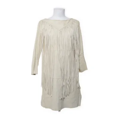 Leren jurk (Beige) van Hunkydory Polyester, Leer