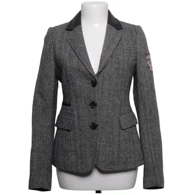 Kavaj (Svart, Vit) från Soccx Polyester, Ull