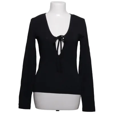 Langærmet t-shirt (Sort) fra Fire & Glory Bomuld, Elastan