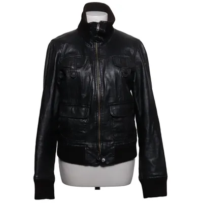 Veste en cuir (Marron) de VILA Cuir, Nylon