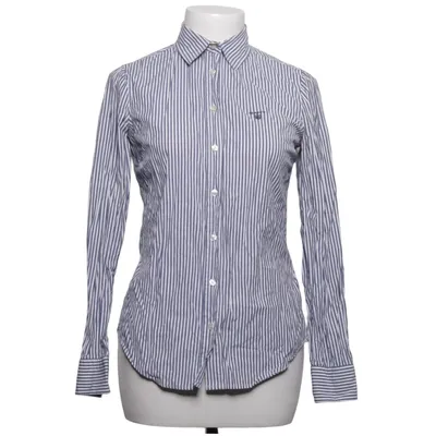 Shirt (Blauw, Wit) van GANT Katoen, Elastaan