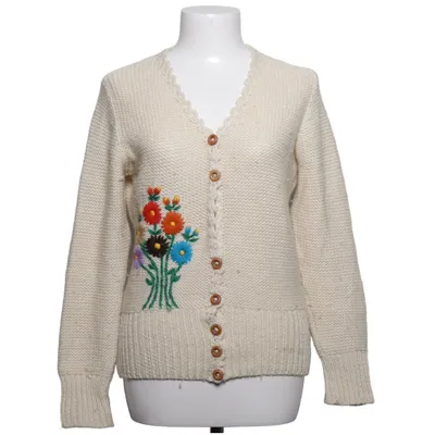 Cardigan (Wit, Meerkleurig) van Shetland