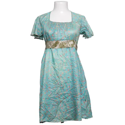 Robe (Bleu, Multicolore) de Uttam London