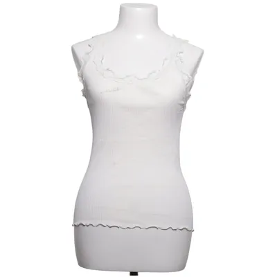 Tanktop (Wit) van Rosemunde Katoen, Zijde
