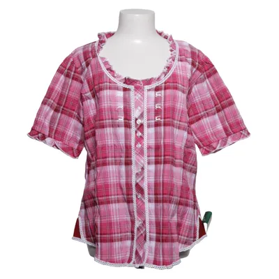 Dirndlblus (Rosa, Vit) från Os Trachten Bomull, Polyester