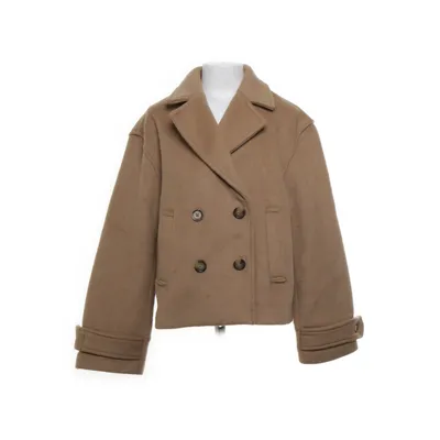 Skepparkavaj (Beige) från Zara Polyester, Ull