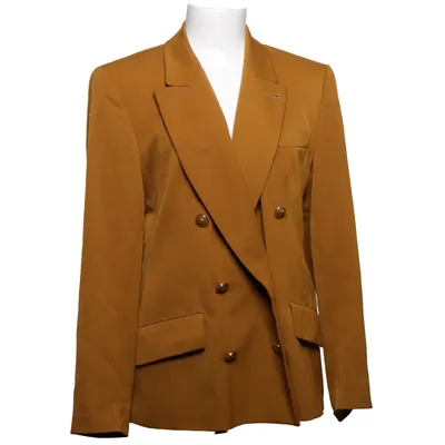 Kavaj (Gul) från Jobis Polyester, Viskos, Ull