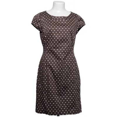 Robe (Marron, Blanc) de Taifun Coton, Élasthane, Polyester