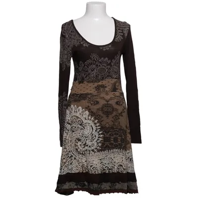 Kleid (Braun, Beige, Mehrfarbig) von Desigual Viskose