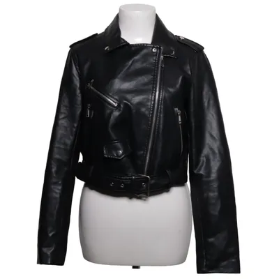 Veste de motard (Noir) de Stradivarius Coton, Polyester, Viscose