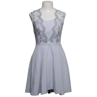 Robe de cocktail (Blanc, Gris) de Ana Polyester